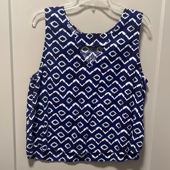 Blue & White Tank - Picture 2 of 4